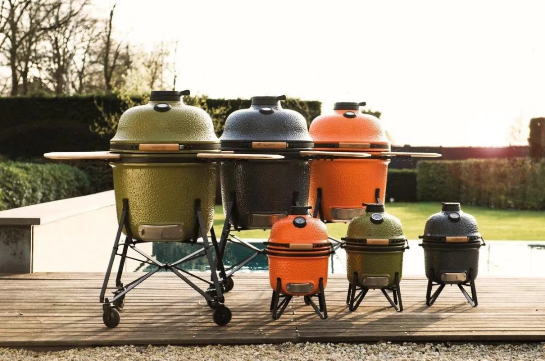 BergHOFF RON Keramische BBQ Small 33cm - Grijs