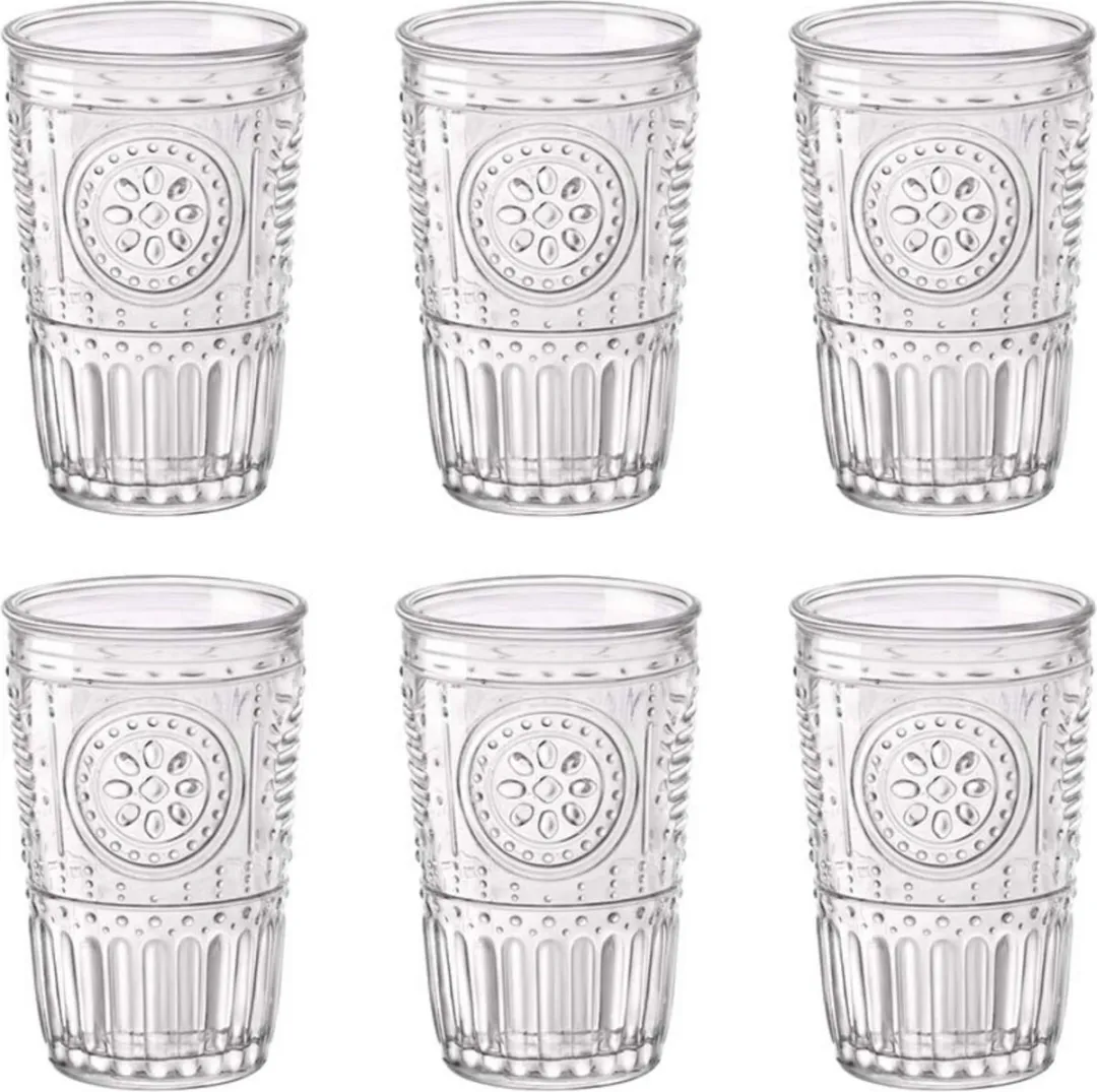 Bormioli Rocco Romantic Longdrinkglas 32,5cl - 6 Stuks