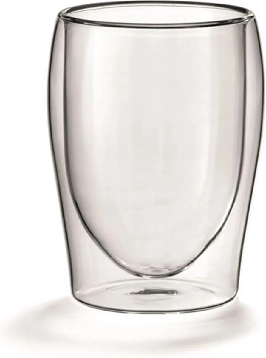 Scanpart Cappuccino Dubbelwandige Koffieglazen 300ml - 2 Stuks