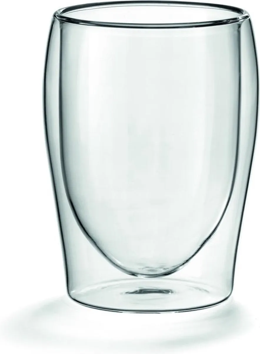 Scanpart Cappuccino Dubbelwandige Koffieglazen 300ml - 2 Stuks