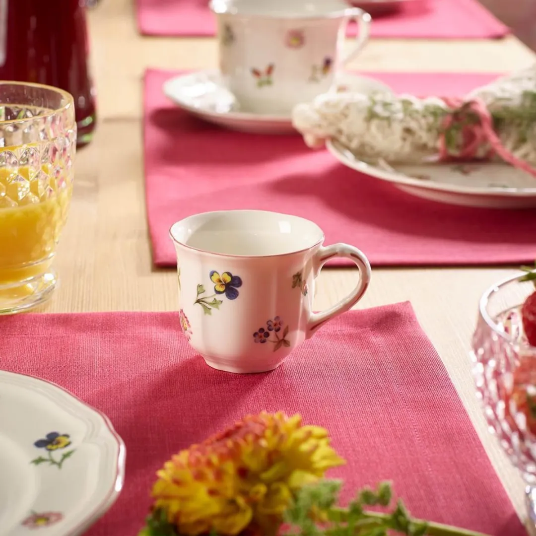 Villeroy & Boch Petite Fleur Espressotassen 80ml - 6 Stuks - afbeelding 2 van 2