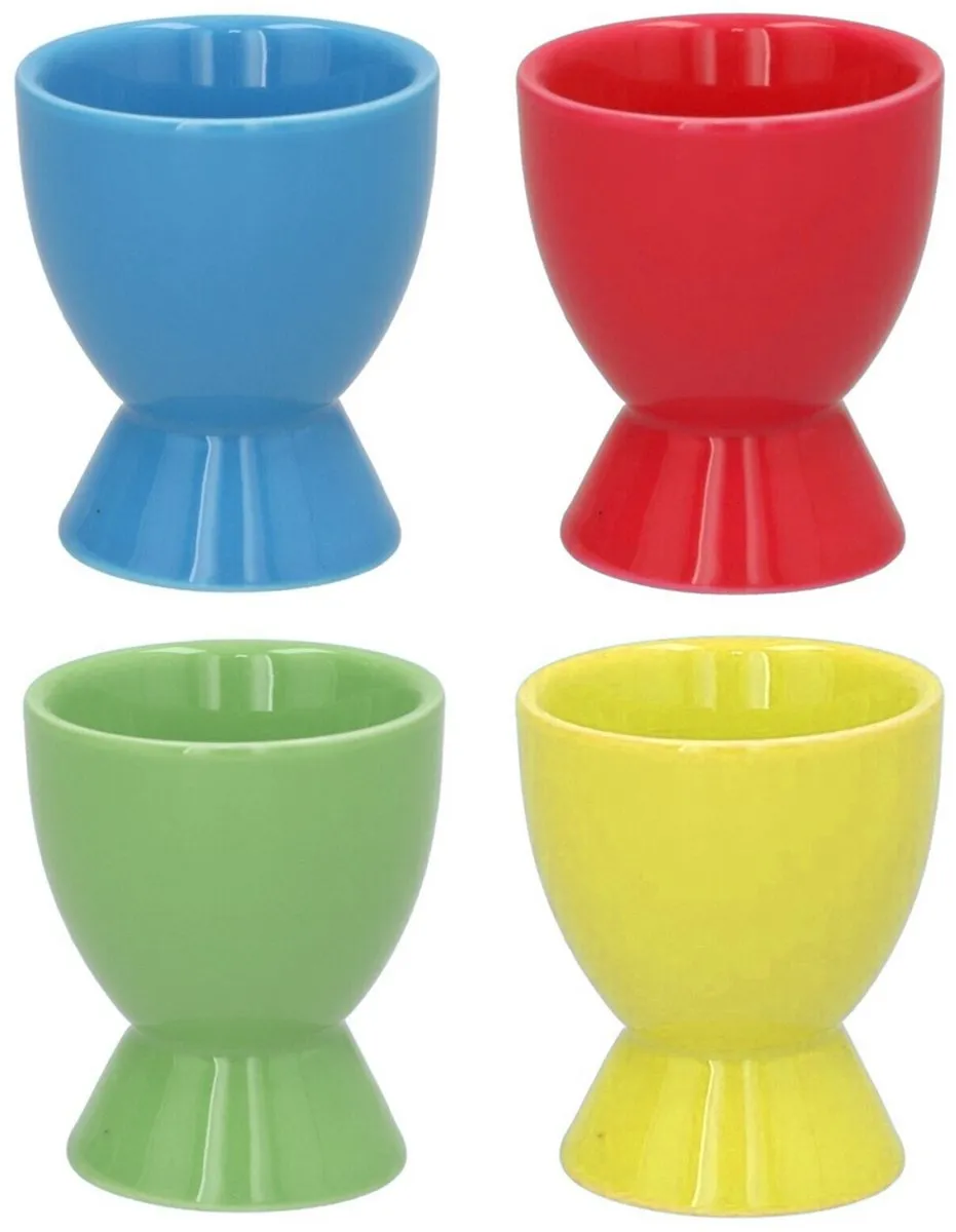 Bellatio Design Eierdopjes Basic - 12 Stuks - Multi