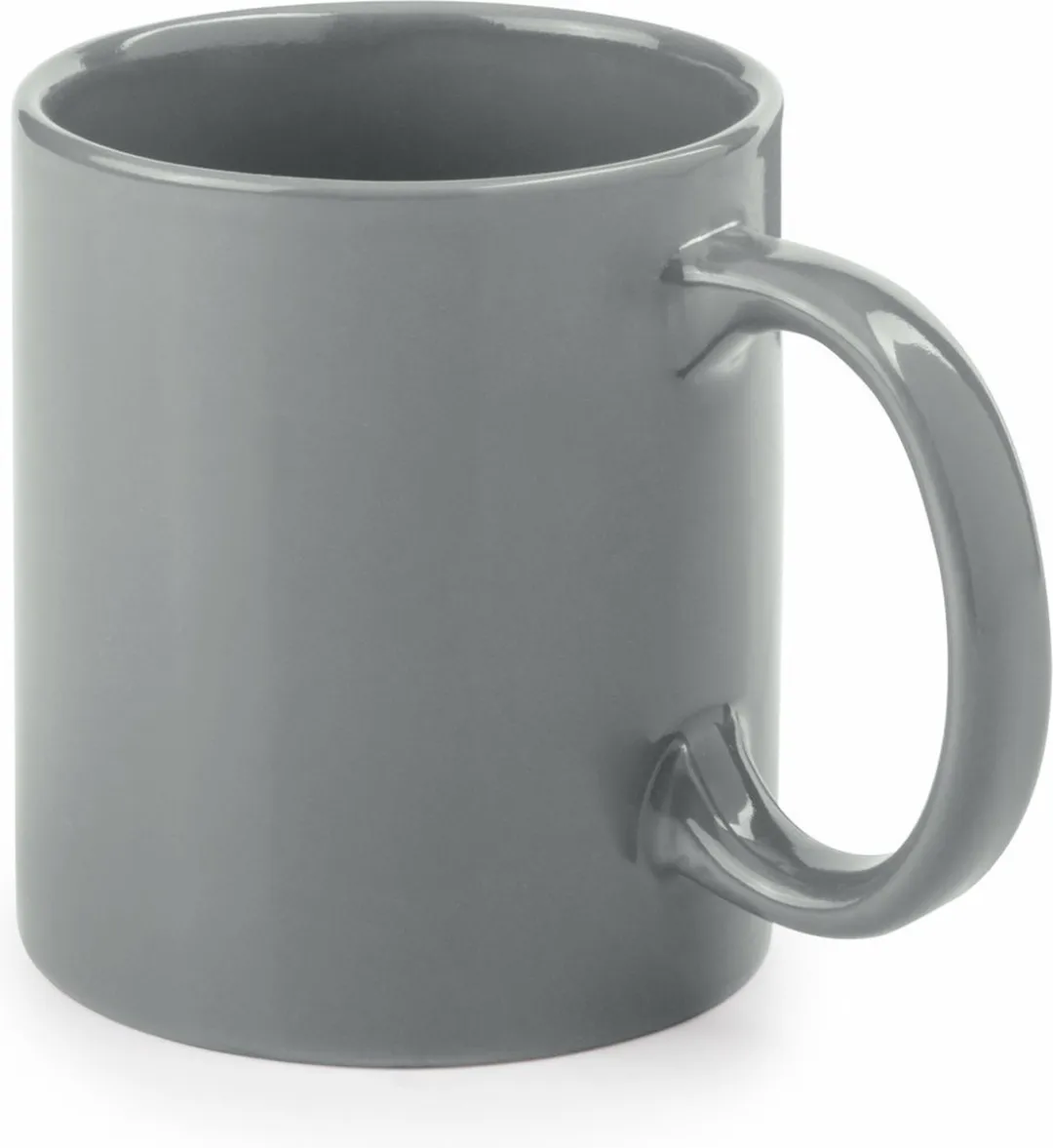 Bellatio Design Keramische Koffiebeker Grijs 370ml