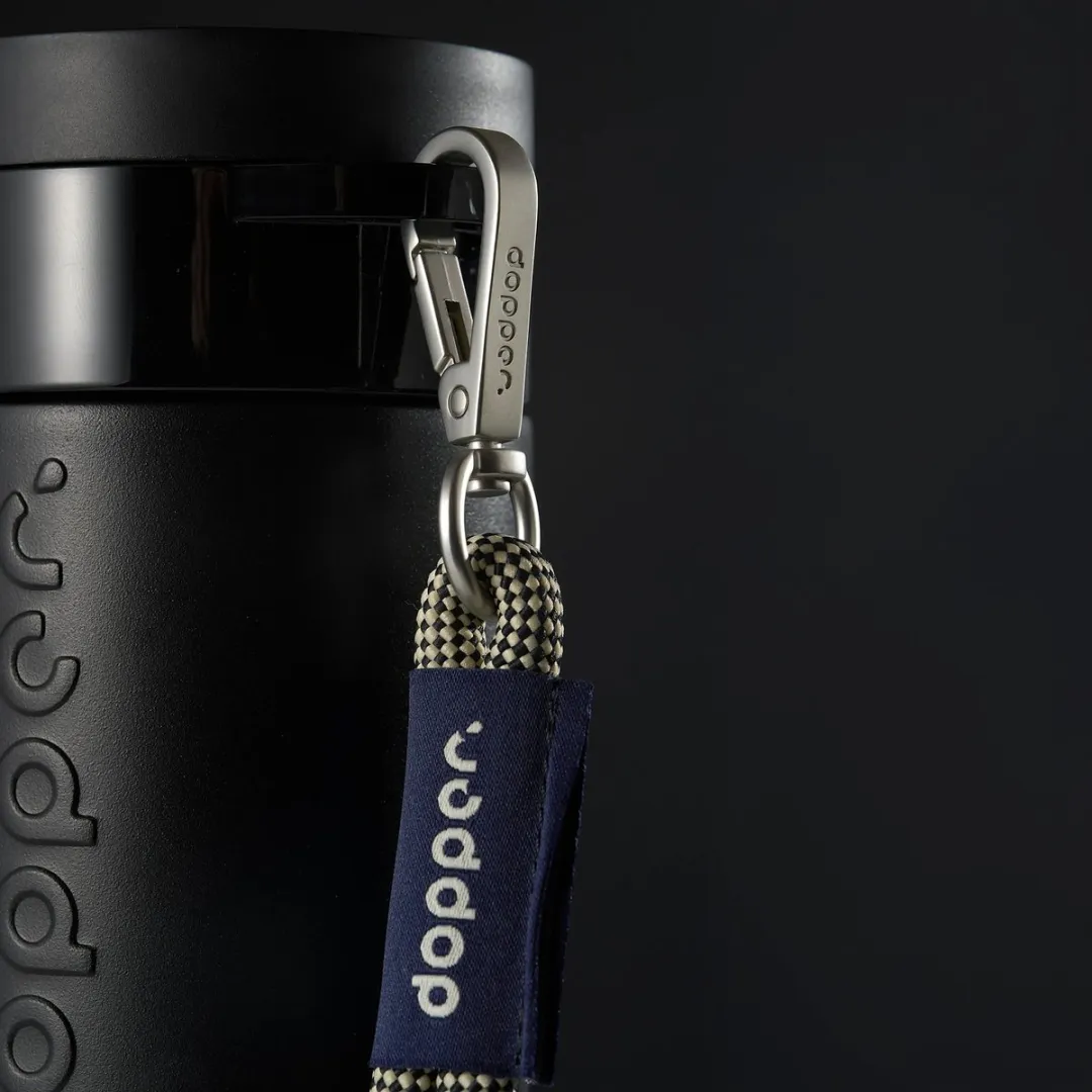 Dopper Travel Mug Thermosbeker 400ml - Blazing Black