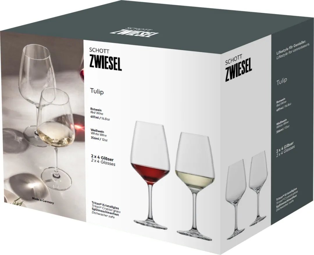 Schott Zwiesel Tulip Wijnglazen Set - 8 Stuks 356/497ml