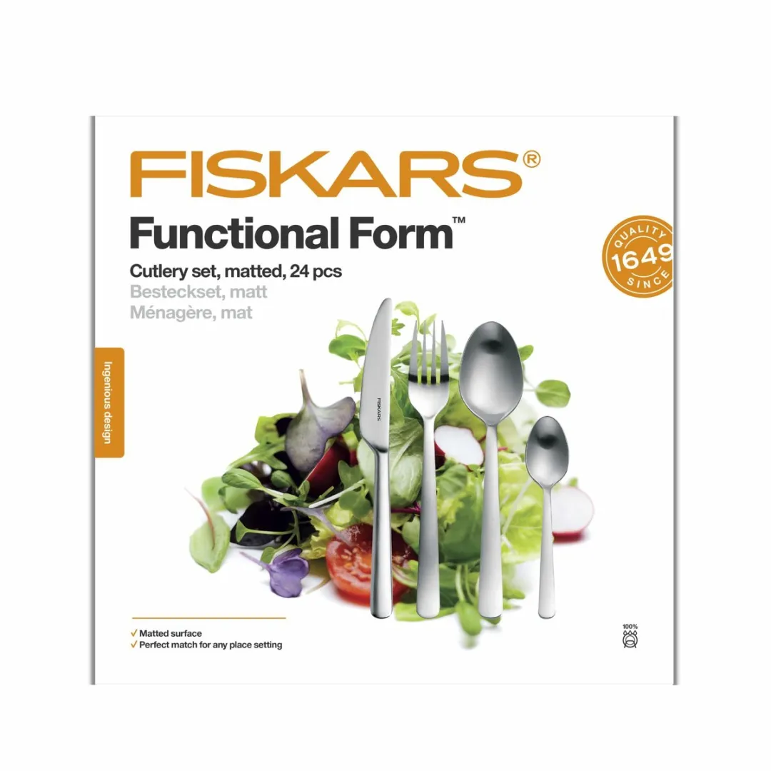 Fiskars Functional Form Bestekset 24-delig