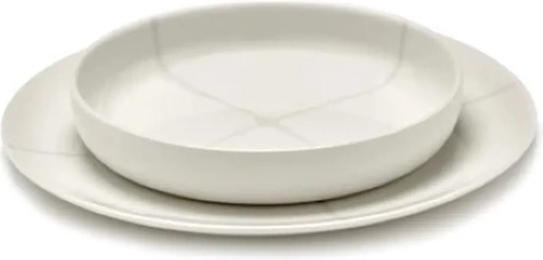 Serax Kelly Wearstler Zuma Diep Bord 20.5cm - Salt