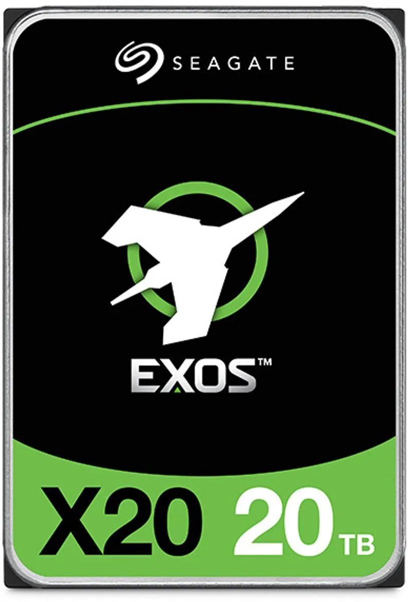 Seagate Exos X20 ST20000NM007D Vaste Schijf 20TB