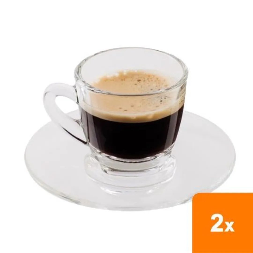 Scanpart Espresso Kop & Schotel 320ml - 2 Stuks