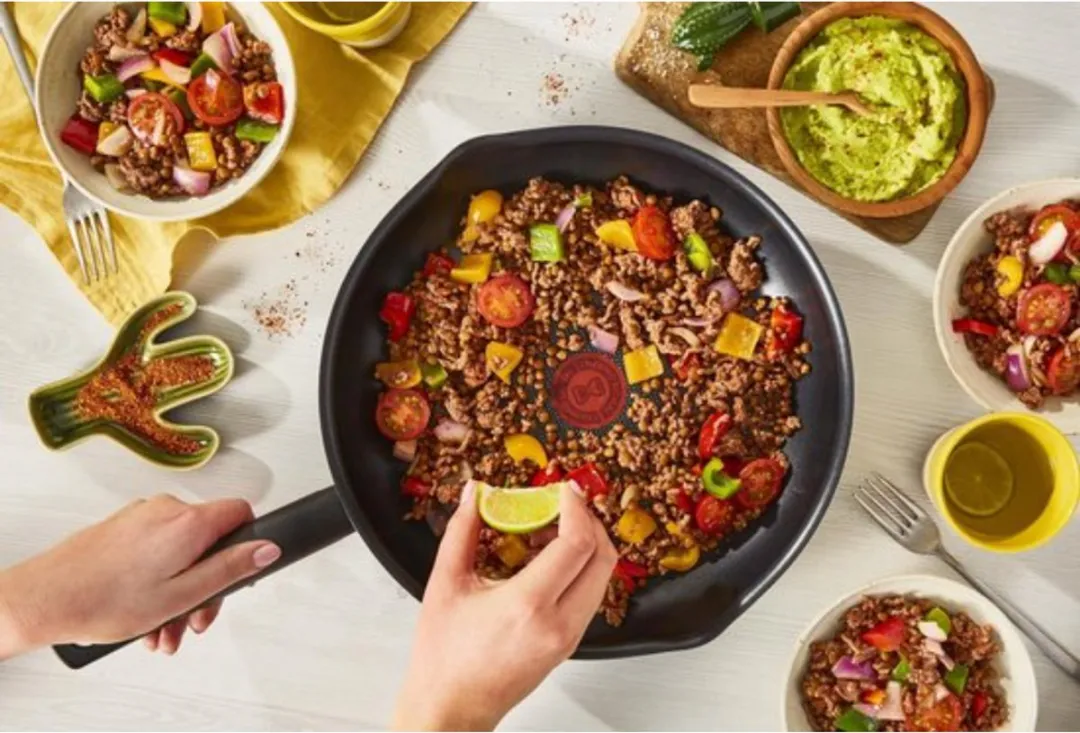 Tefal Day by Day Koekenpannenset 24/28/32cm - 3 Stuks - Zwart