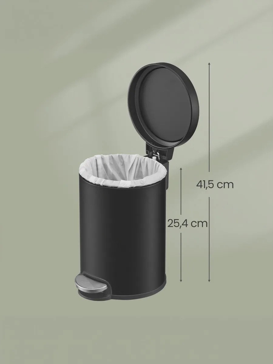 Songmics LTB013BZ01 Badkamerprullenbak - Zwart