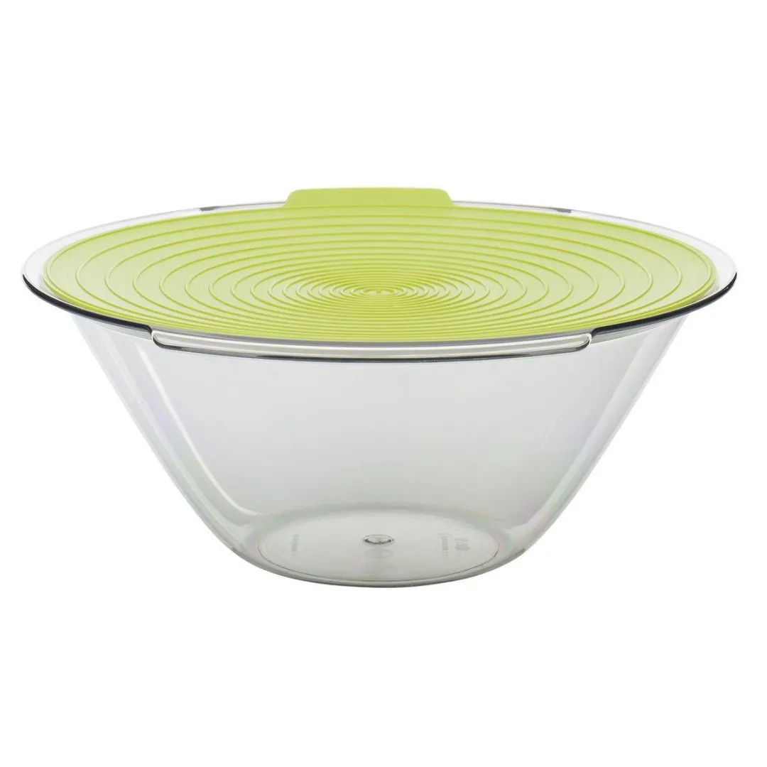 Westmark Salatschüssel 529422 - 4L - Transparant-groen