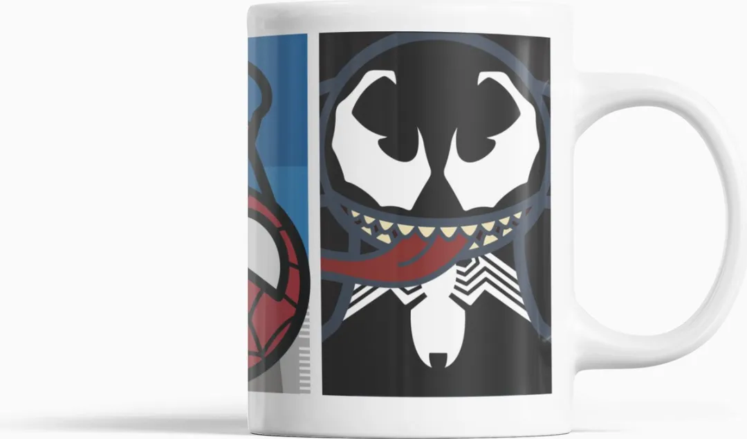 Marvel Spider-Man Villains Mok MG23625 - 325ml - Wit
