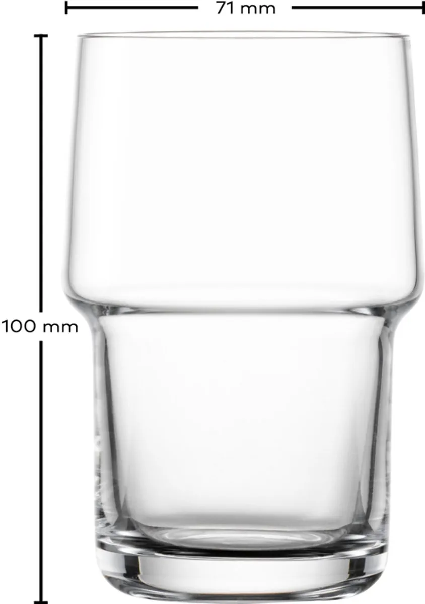 Zwiesel Glas Click Tumbler Allround 4 Stuks - 0.30L - afbeelding 6 van 6