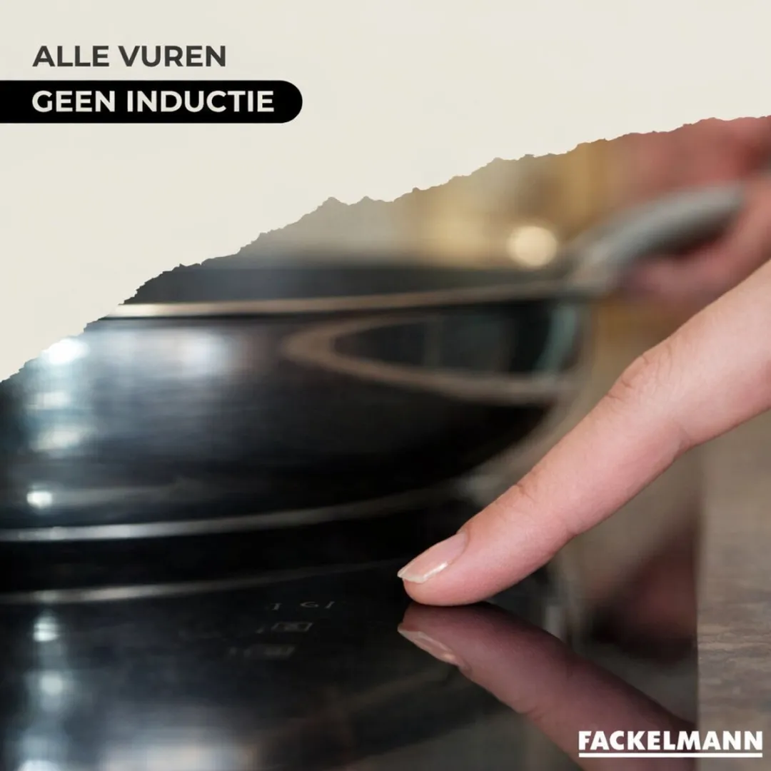 Fackelmann Eterna RVS Pannen & Kookpotten Set 16-28cm - Grijs - afbeelding 6 van 6