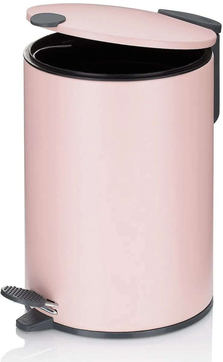 Kela Pedaal Afvalemmer 3L - Roze