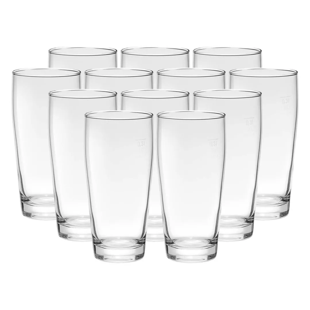 Pasabahce Willi Becher Jubilee Bierglas Set