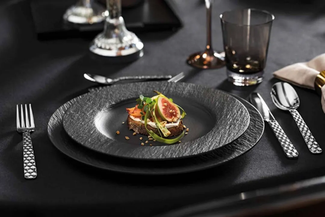Villeroy & Boch Manufacture Rock Set - 8-delig - Zwart