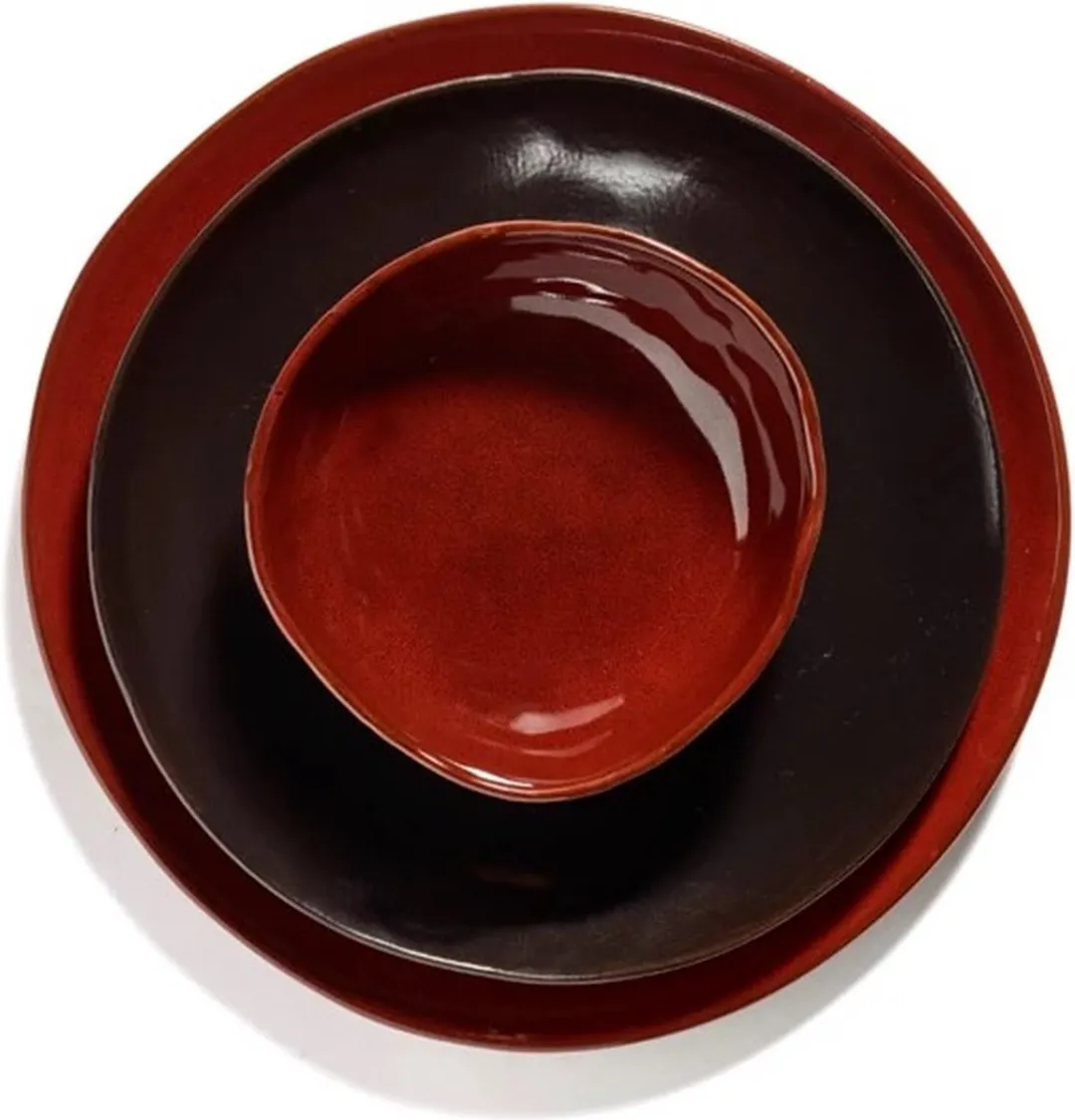 Serax Marie Michielssen La Mère Plat Bord - 27cm - Ebony