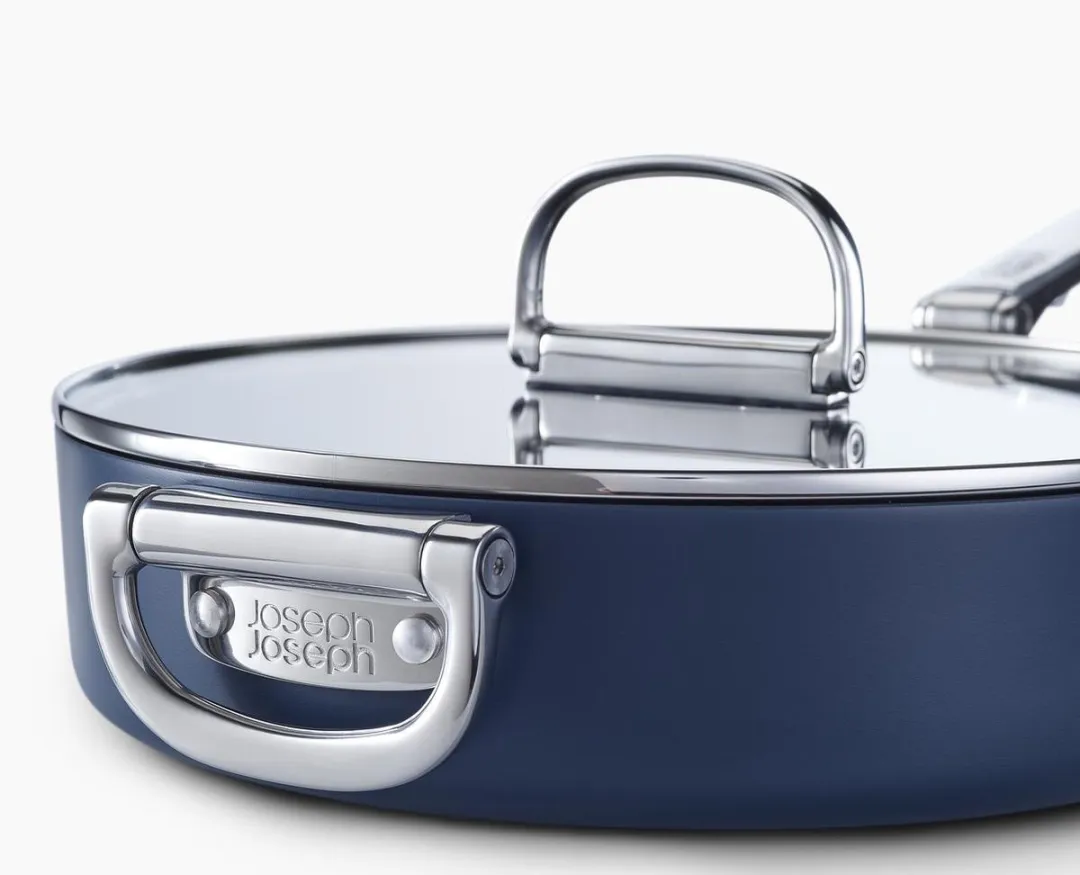 Joseph Joseph Space Pannenset 6-delig - Blauw - 15 Stuks