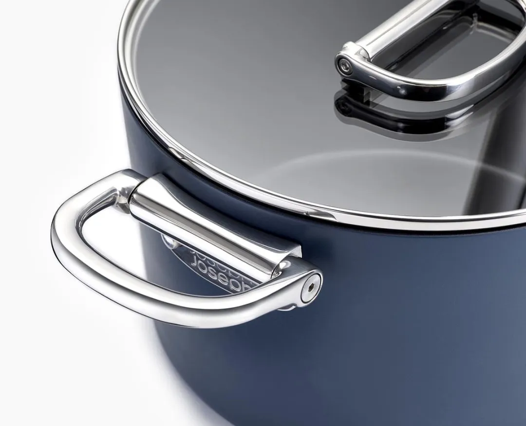 Joseph Joseph Space Pannenset 6-delig - Blauw - 15 Stuks