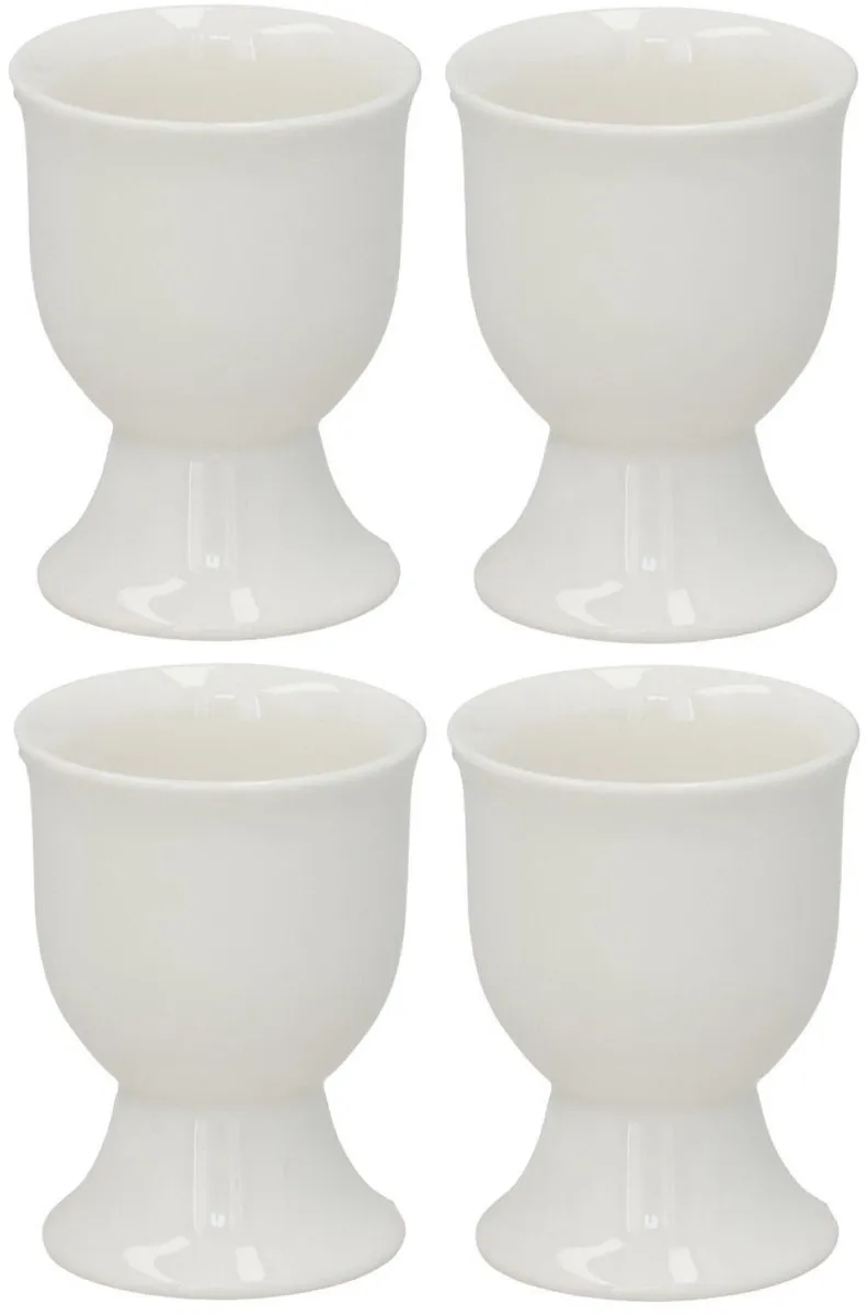 Bellatio Design Alegre Eierdopjes - 8 Stuks - Wit