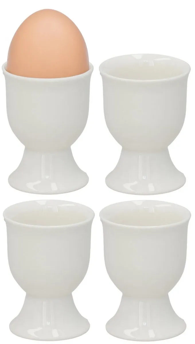 Bellatio Design Alegre Eierdopjes - 8 Stuks - Wit