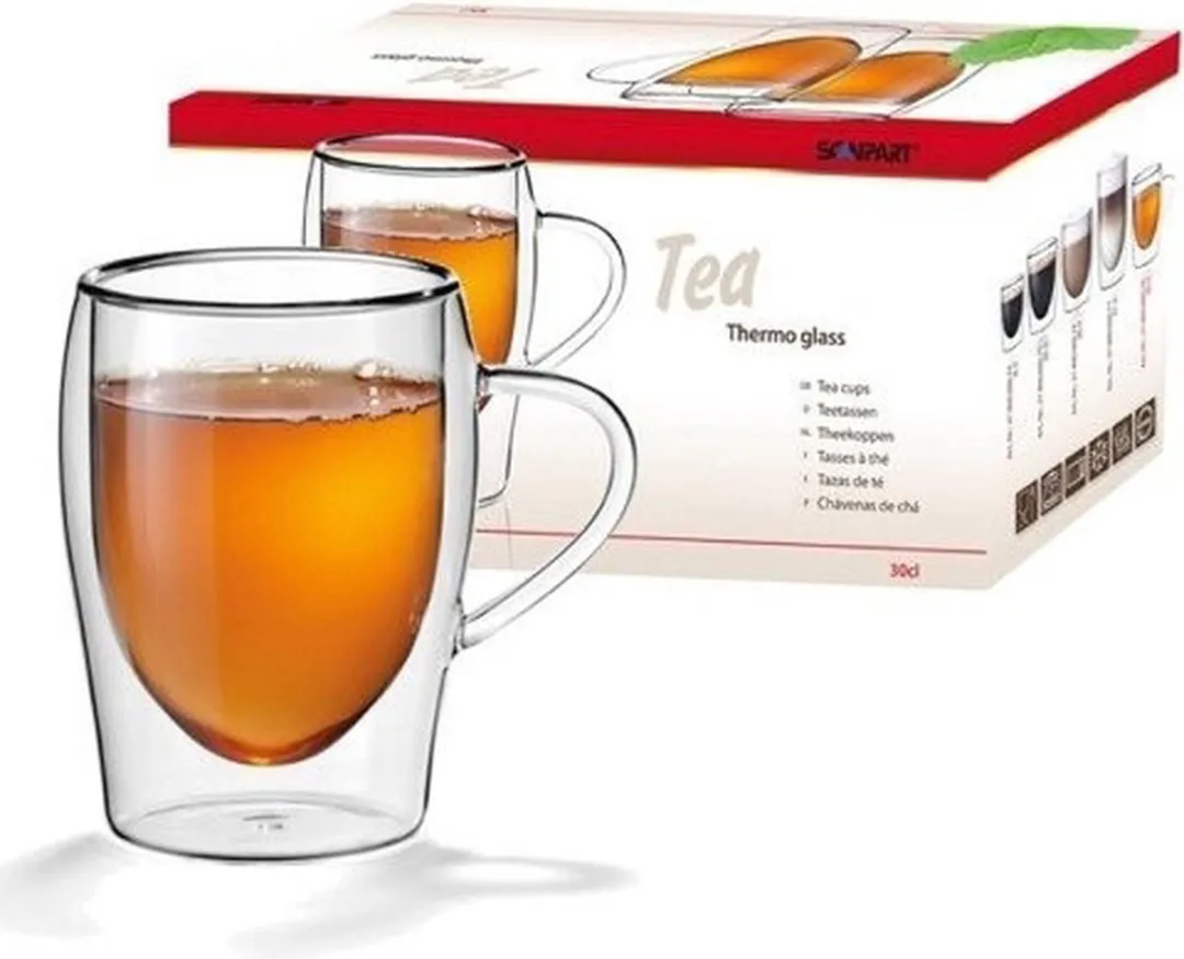 Scanpart Dubbelwandig Theeglas 300ml