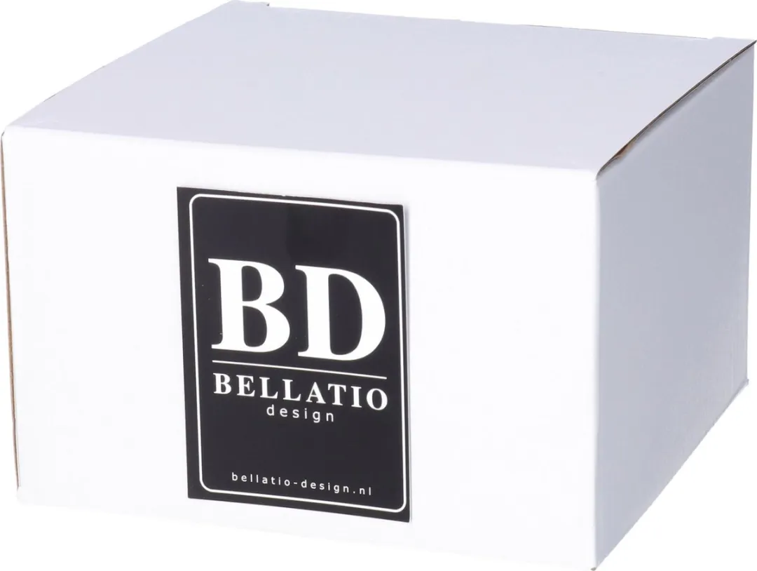 Bellatio Design Eierdopjes Keramiek - 12 Stuks - Multi