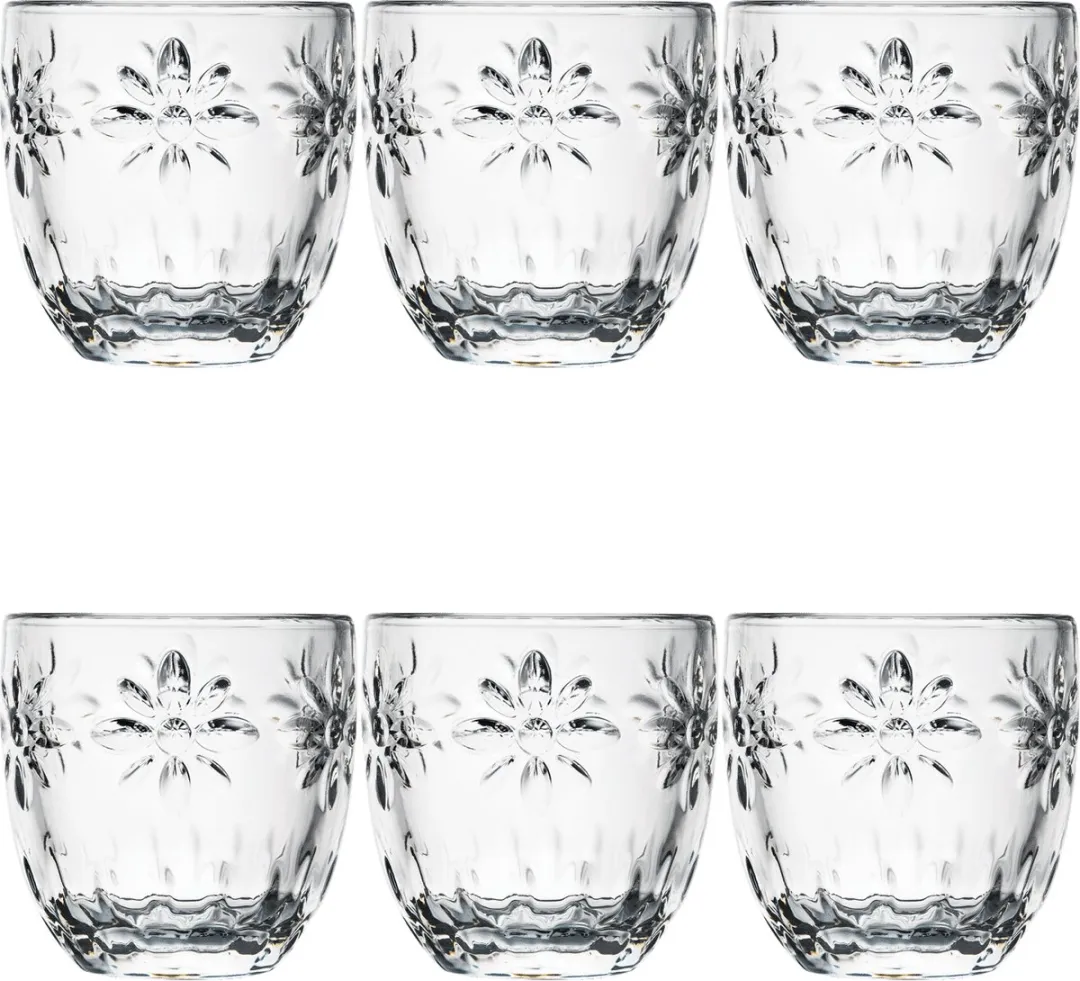 La Rochère Fleurs Espressoglas 10cl - 6 Stuks - afbeelding 6 van 6