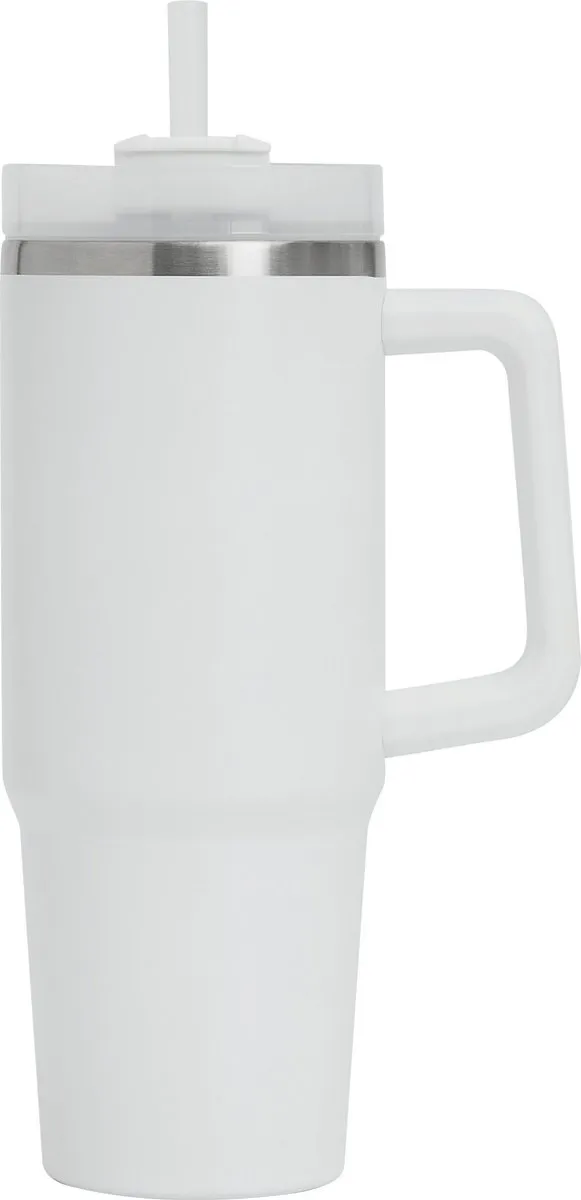Bellatio Design DELUXE Warmhoudbeker 900ml - Ivoorwit