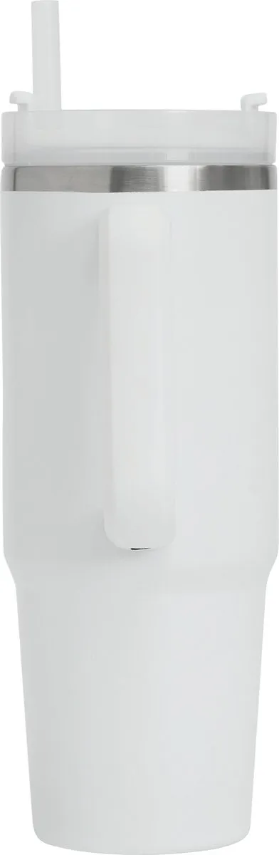 Bellatio Design DELUXE Warmhoudbeker 900ml - Ivoorwit