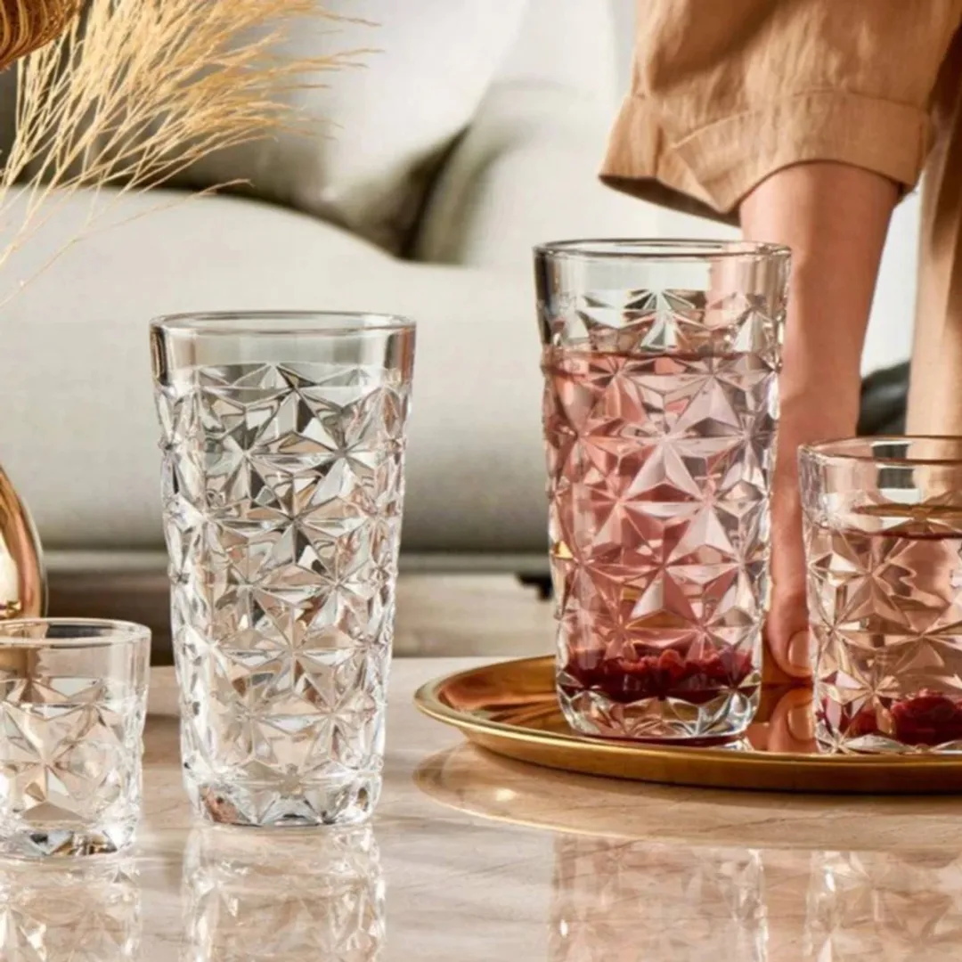 Pasabahce Estrella Longdrinkglazen 360ml - Set van 4