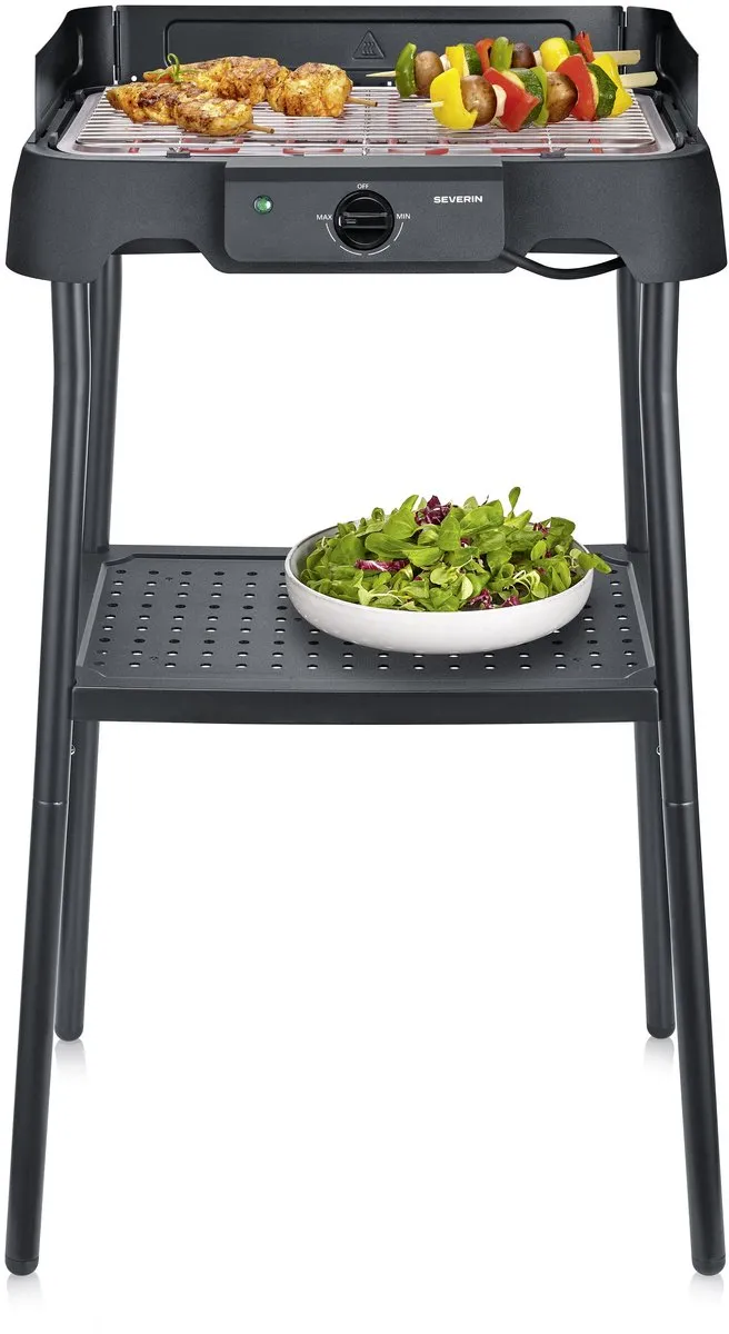 Severin PG 8594 Elektrische Tafelgrill 2000W - Zwart