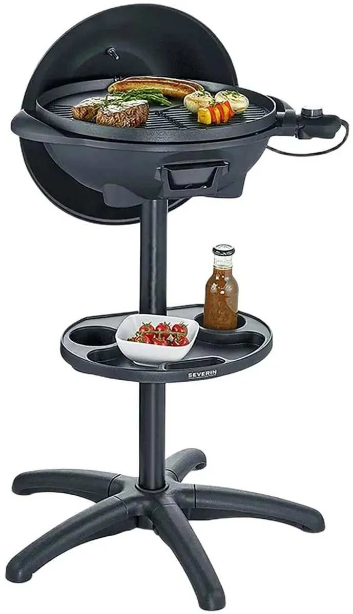 Severin PG 8594 Elektrische Tafelgrill 2000W - Zwart