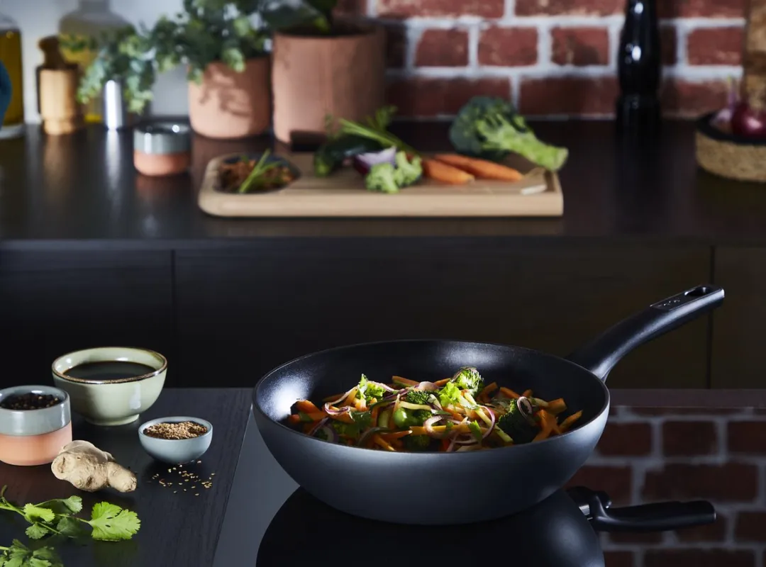 Tefal Performance Wokpan 28cm - Inductie - Antraciet