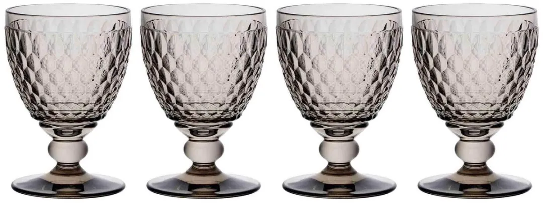 Villeroy & Boch Boston Rode Wijnglas Smoke Set - 4 Stuks