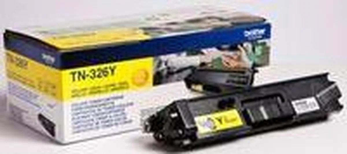 Brother TN-326Y Tonercartridge Geel - 4.000 Pagina's