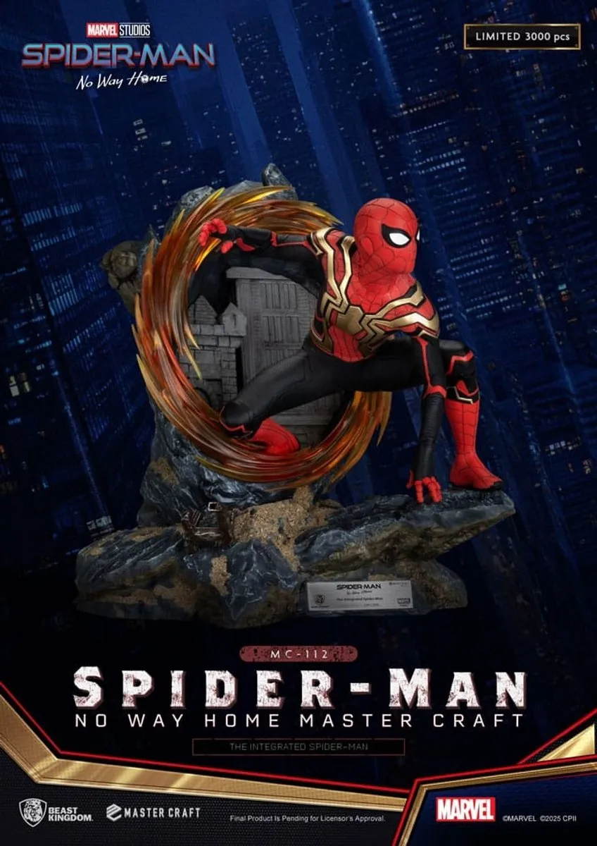 Beast Kingdom Toys Master Craft Marvel Integrated Spider-Man Beeld