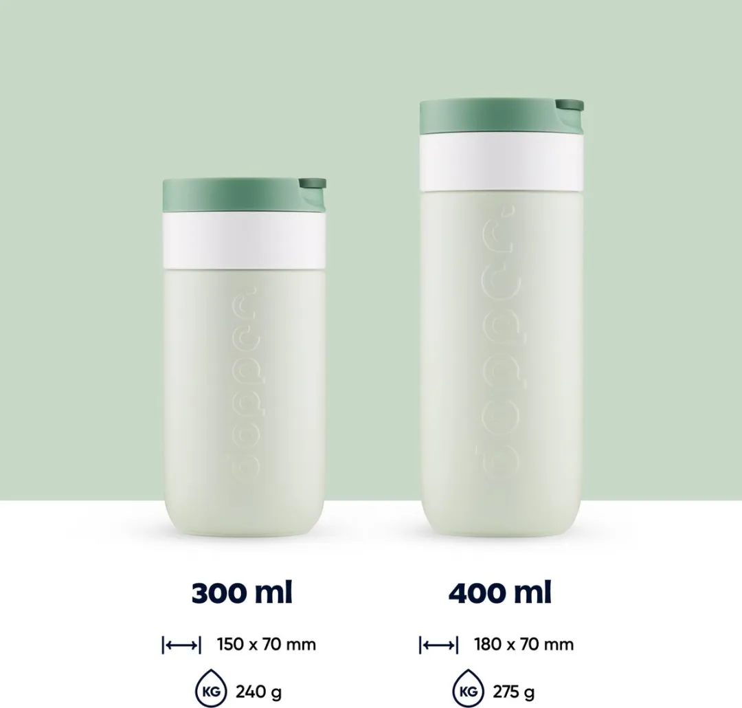 Dopper Travel Mug 400ml - Forest Green - afbeelding 6 van 6