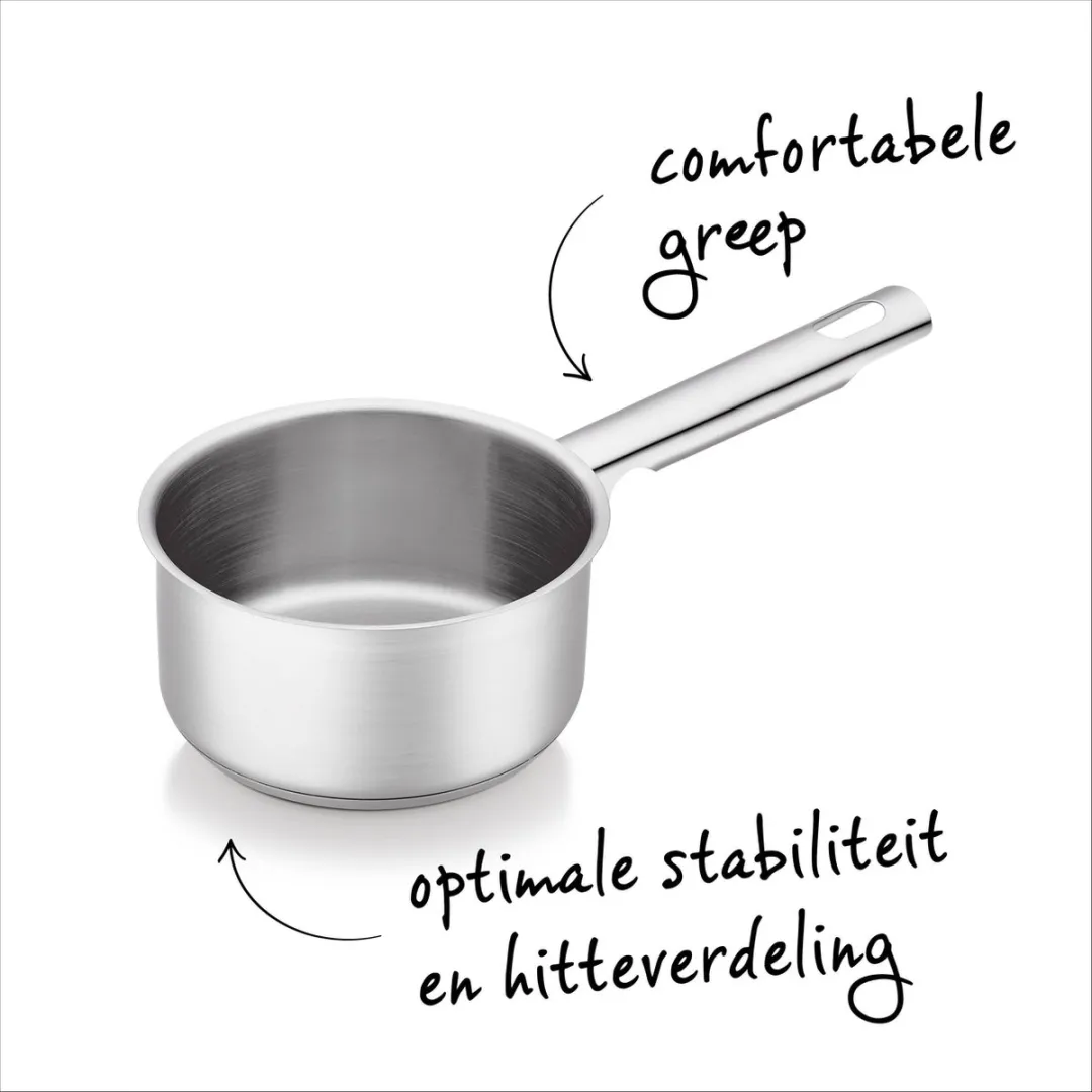 Brabantia Futura Pannenset 4-delig - Zilver