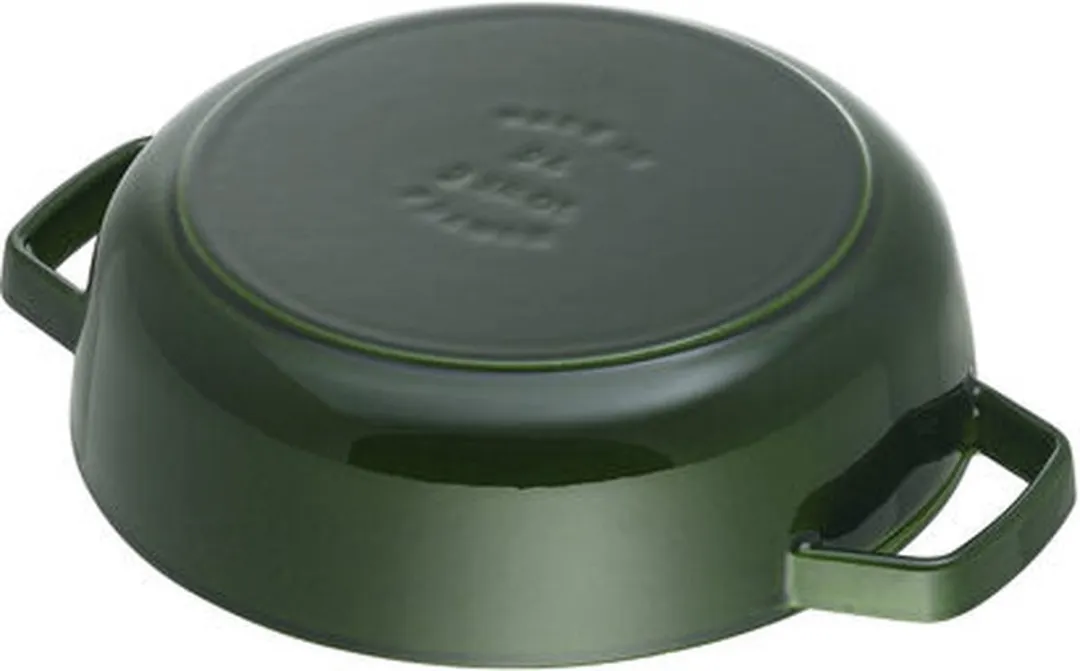 Staub Sauteerpan Chistera 28cm - Basilicum - afbeelding 4 van 5