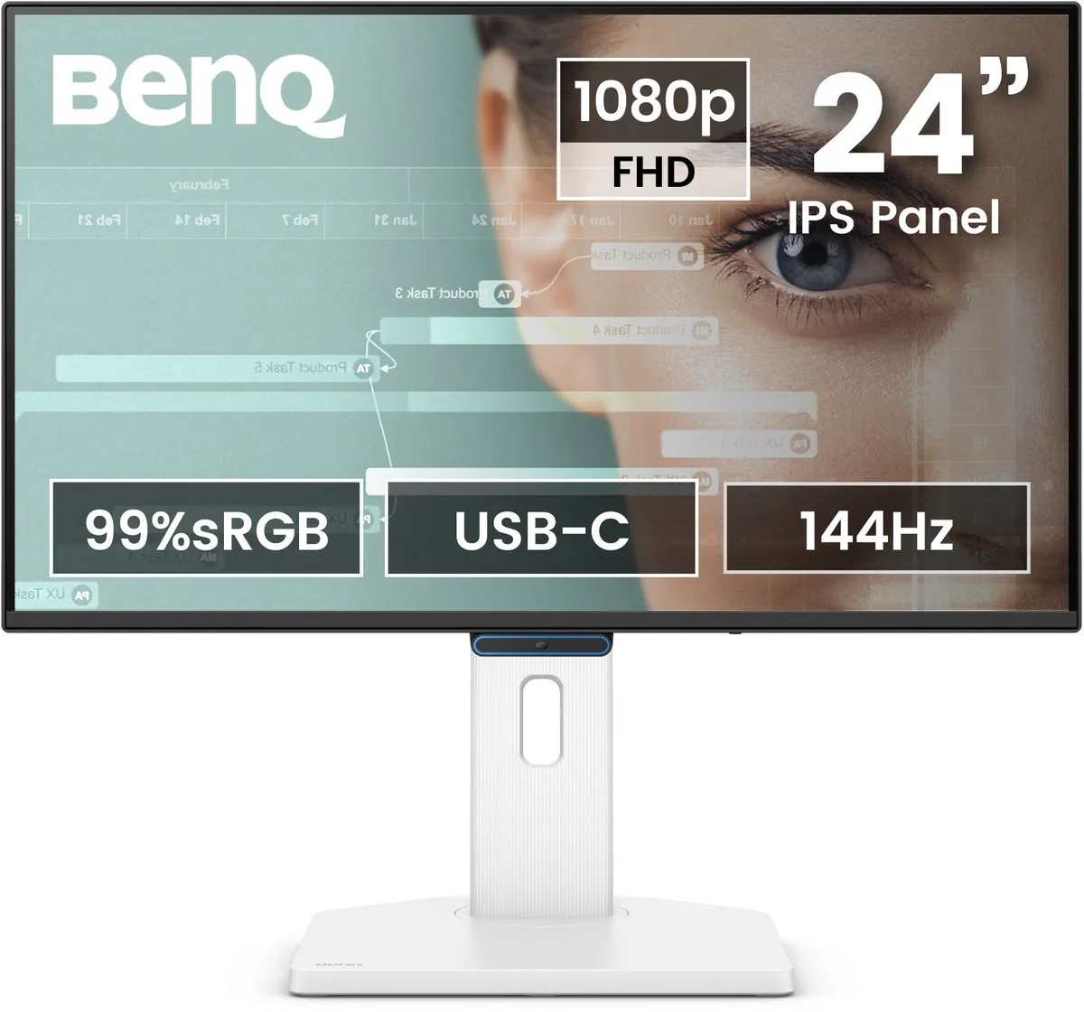 BenQ GW2490TC Full HD Monitor 24" - 144Hz IPS - 99% sRGB