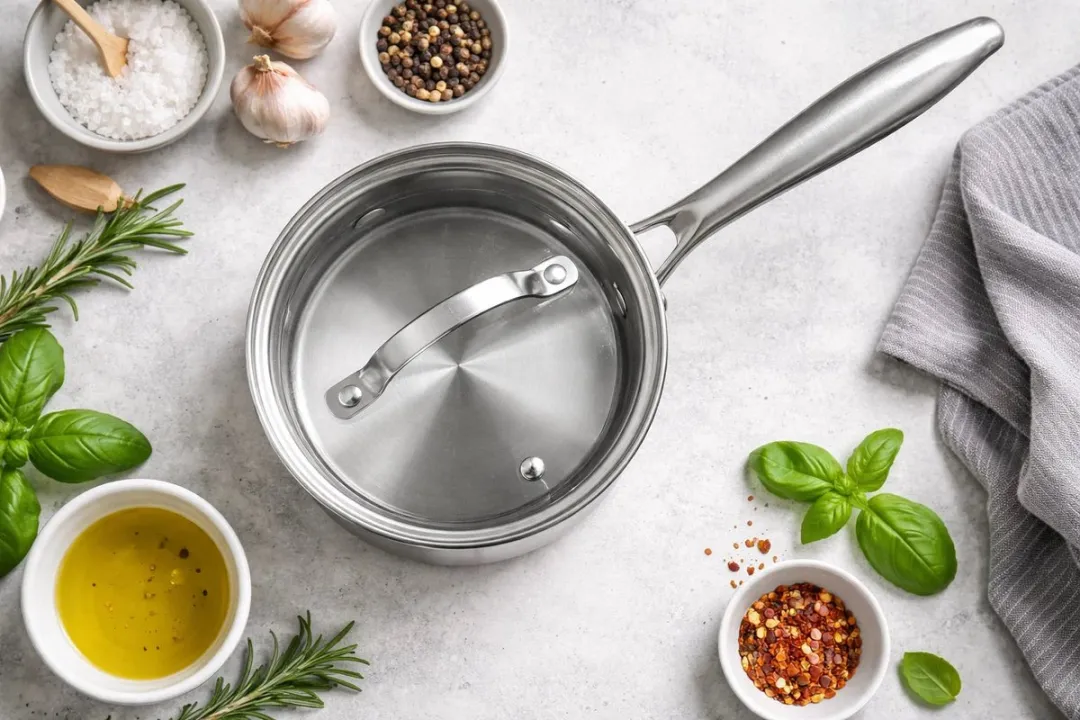 Cookinglife Steelpan Signature Steel 17,5cm - RVS - Alle warmtebronnen
