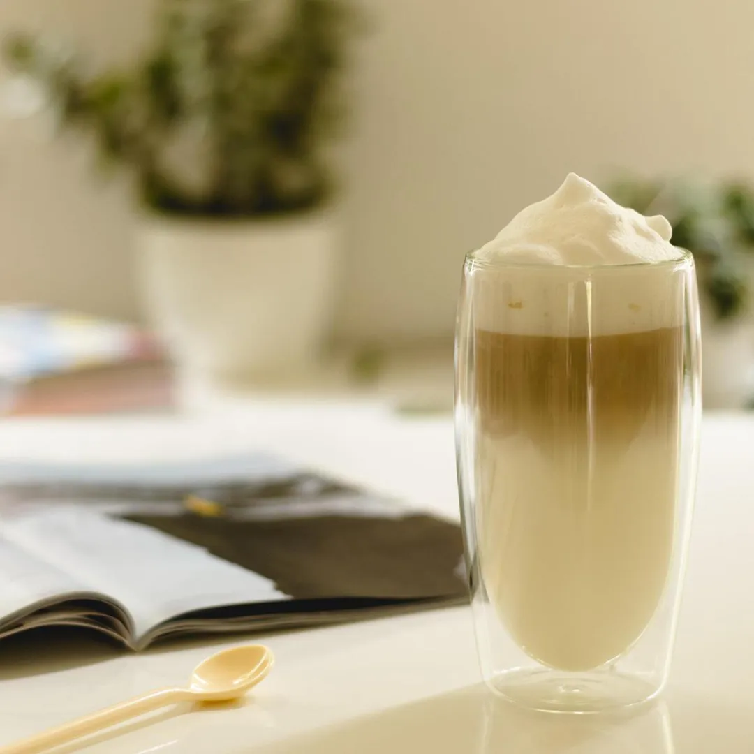 Scanpart Dubbelwandig Koffieglas 350ml - 2 Stuks