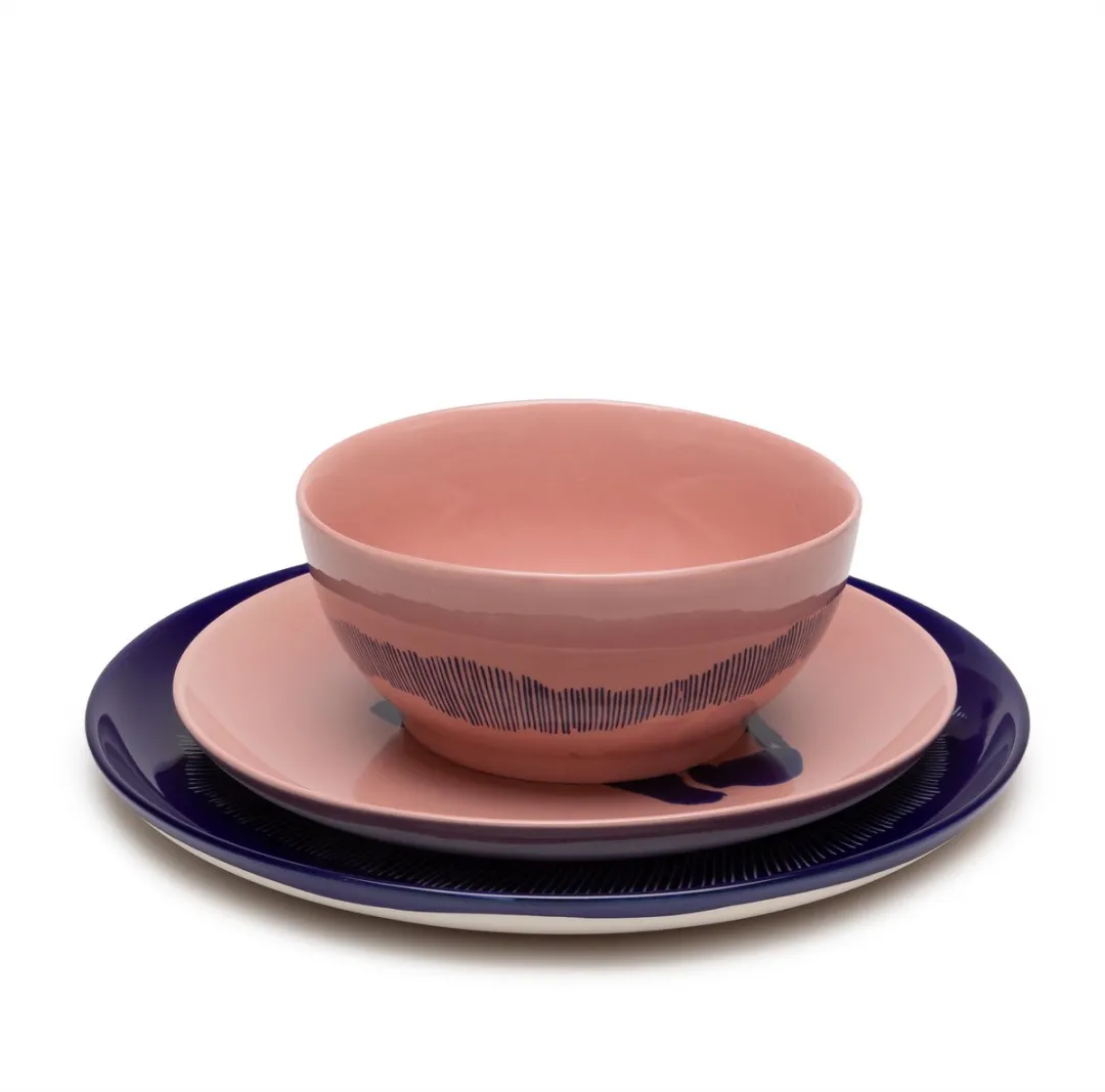 Serax Ottolenghi Feast Serviesset - 12-delig - Roze/Blauw