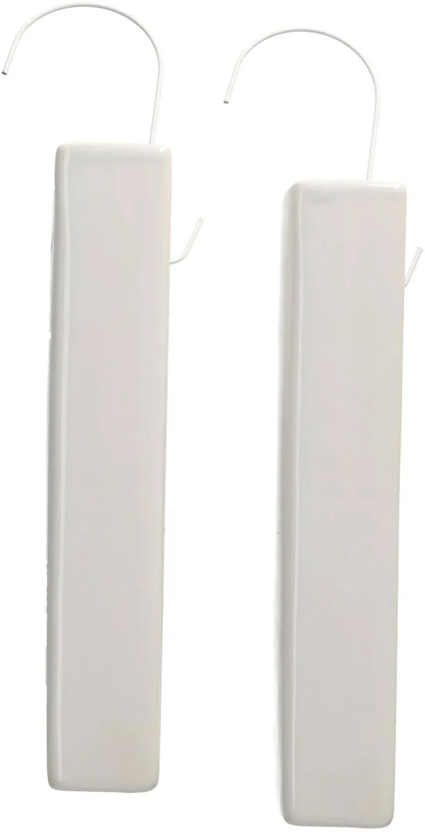 Bellatio Design Waterverdamper Radiator 8x20cm - 10 Stuks - Wit