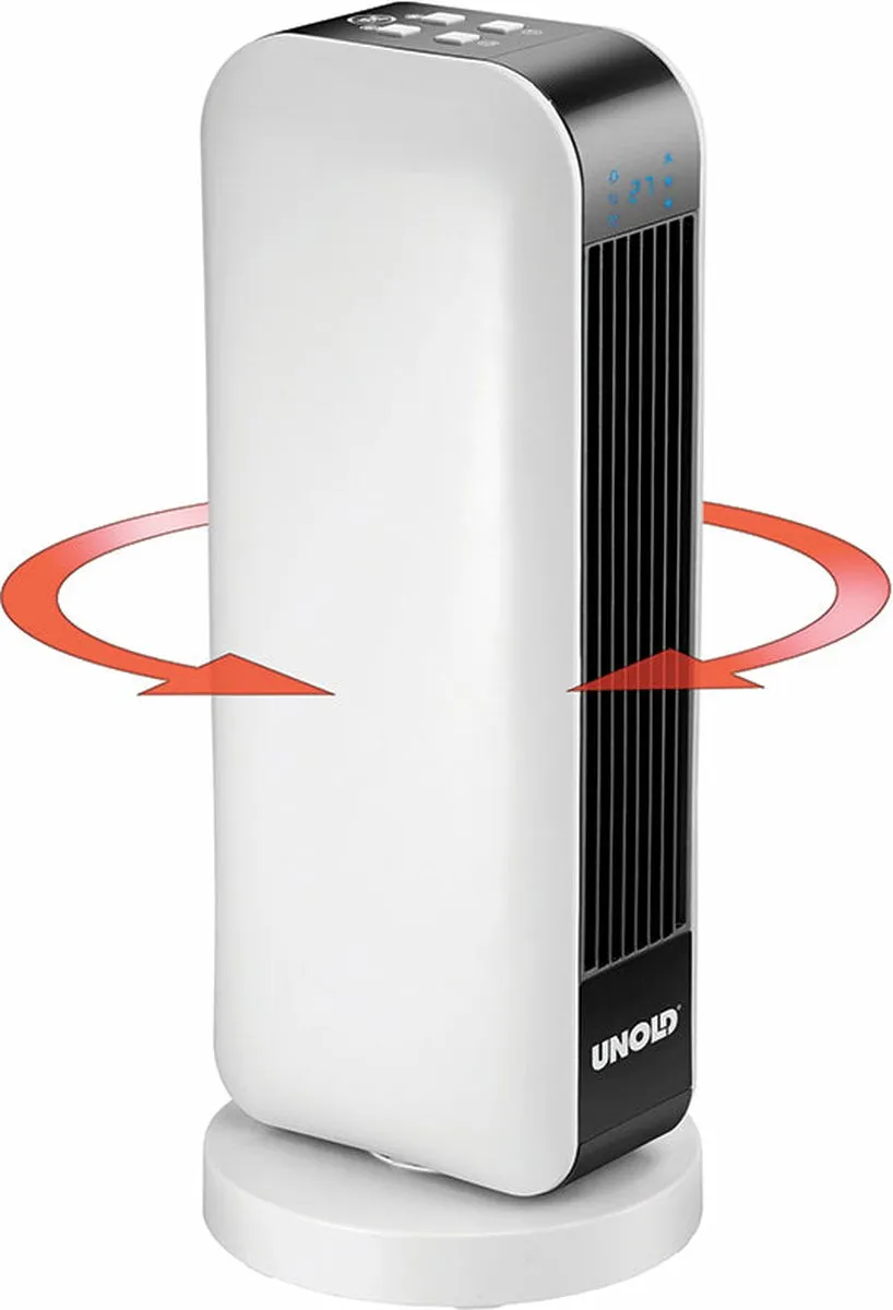 Unold 86430 Ventilatorkachel 2000W - Zwart/Wit