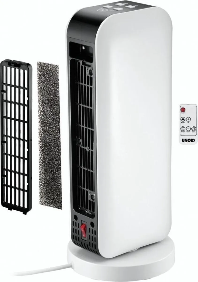 Unold 86430 Ventilatorkachel 2000W - Zwart/Wit - afbeelding 6 van 6