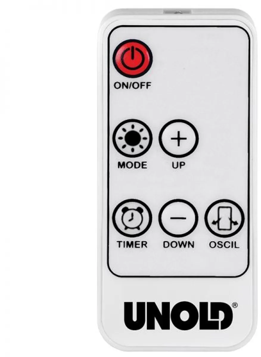 Unold 86430 Ventilatorkachel 2000W - Zwart/Wit